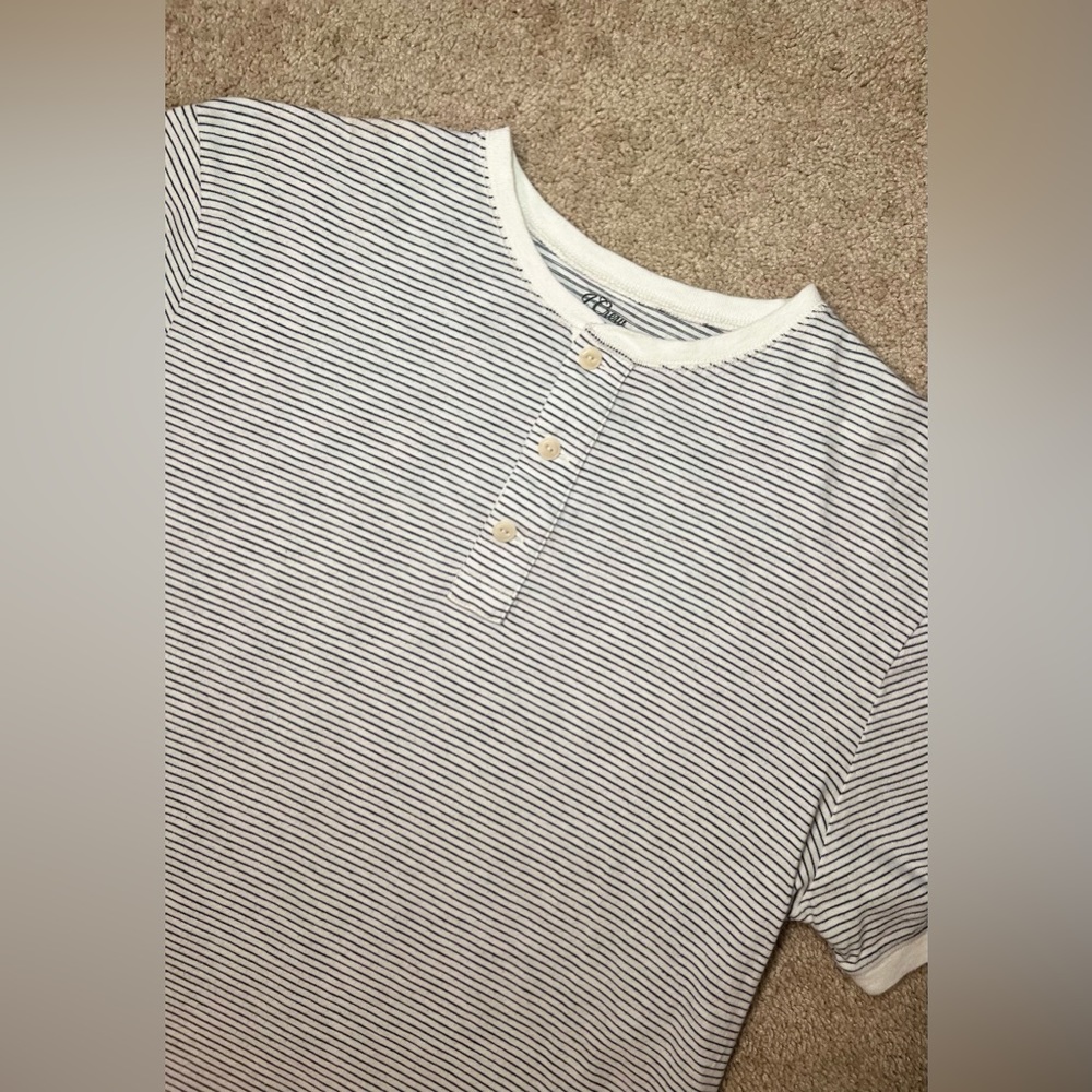J.Crew Cotton Henley [short-sleeve]